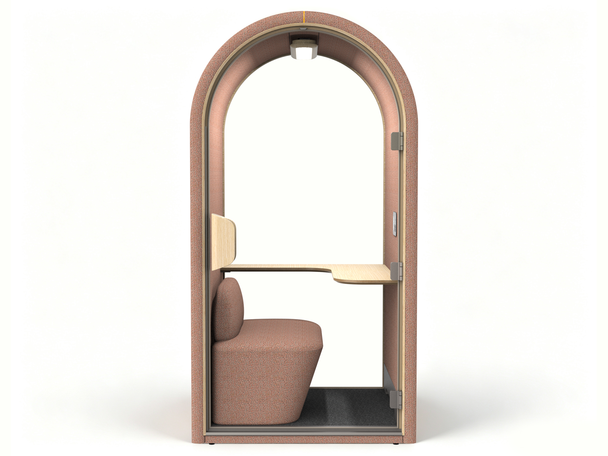 Solo -1 person booth blush