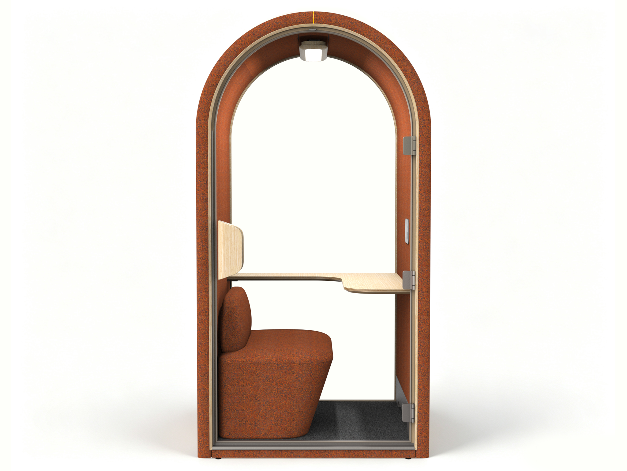 Solo -1 person booth flame