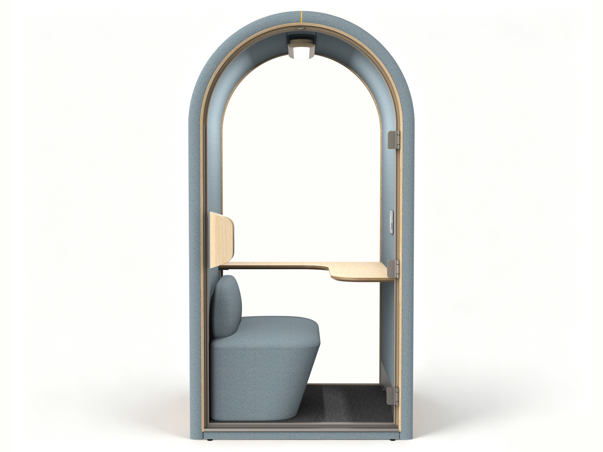 Solo -1 person booth teal