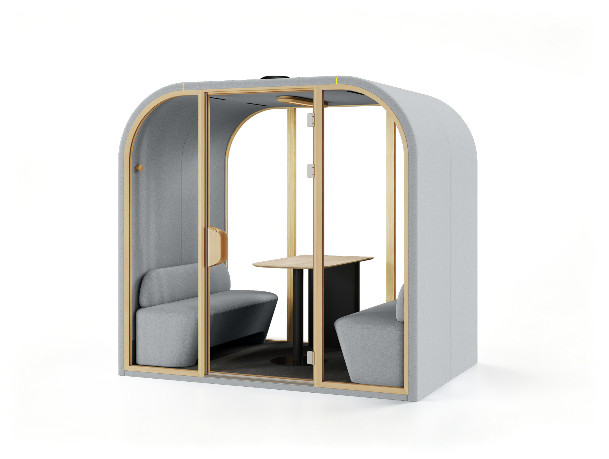 Quad-4 person booth 四人 4